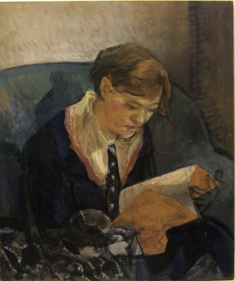 Bernhard Hasler // Die Lesende